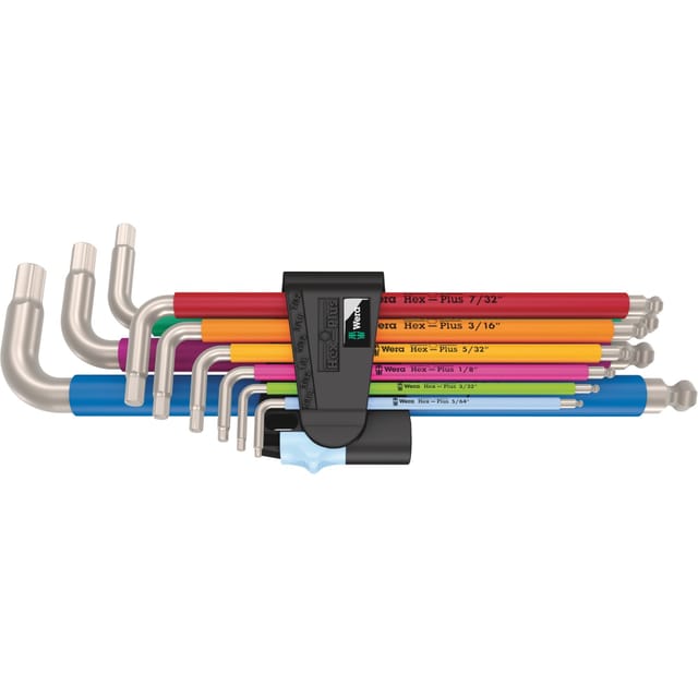 3950/9 Hex-Plus Multicolour Imperial Stainless 1 Winkelschlüsselsatz, Schraubendreher