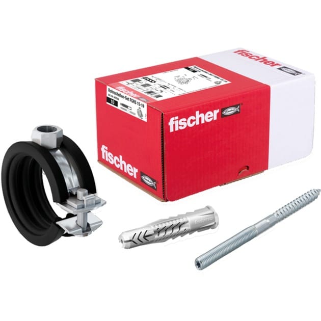 Rohrschellen-Set FGRS 15-19, mit Dübel