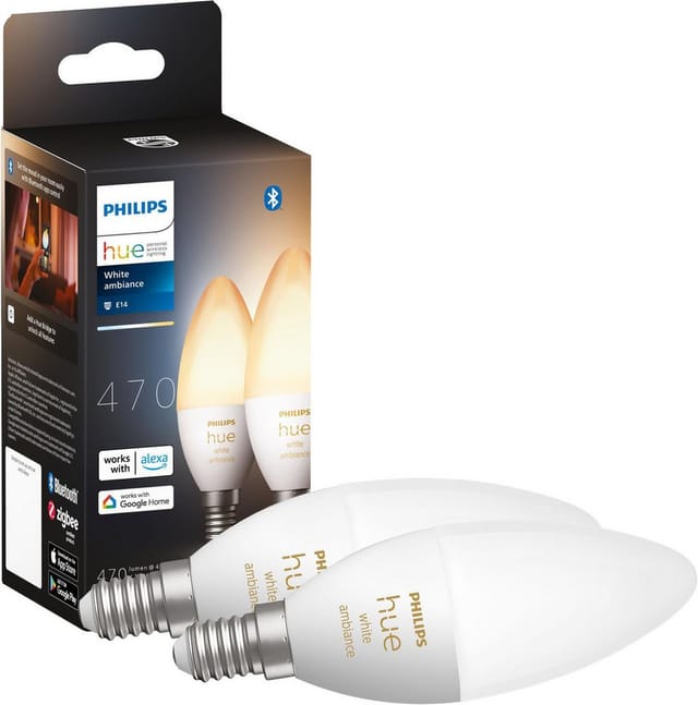 White Ambiance E14, LED-Lampe