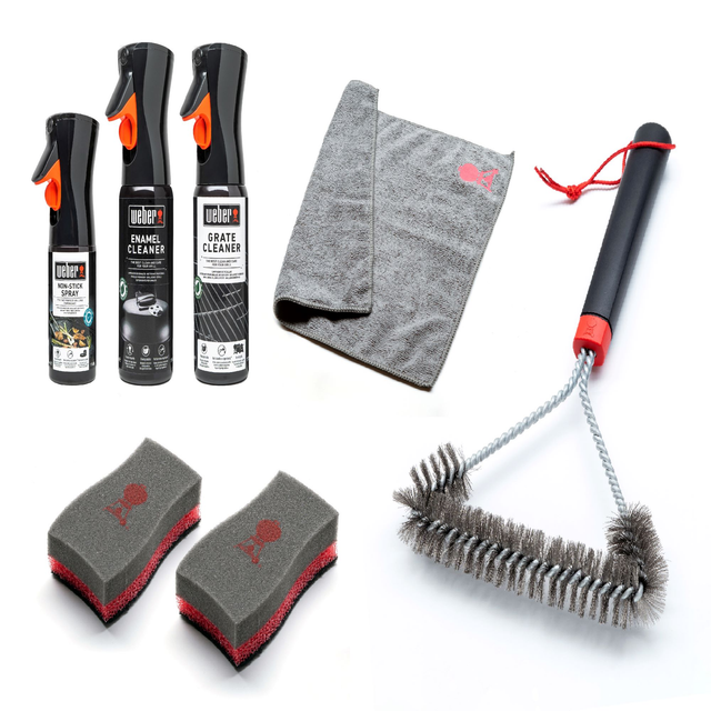 Reinigungs-Set für Holzkohlegrills, Reinigungsmittel