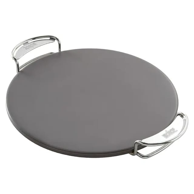 CRAFTED Glasierter Grillstein 8861, rund, Pizzastein