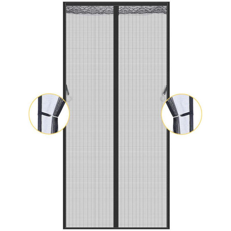 Magnetisches Moskitonetz Für Türen Und Fenster, 90 X 210 Cm, Fliegen- Und Insektenschutzgitter Für Türen, Magnetisches Moskitonetz Mit Klebestreifen, Automatischer Verschluss, Maschengewebe