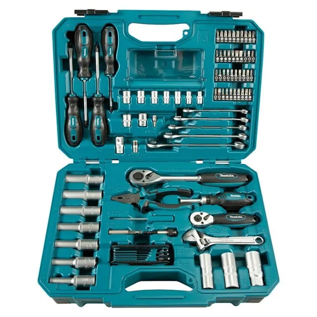 Handwerkzeug-Set E-08458, 87-teilig