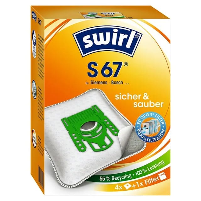 Staubsaugerbeutel S67 AirSpace MicroPor Plus