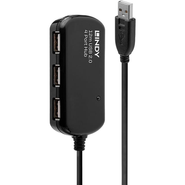 USB 2.0 Aktivverlängerungshub Pro 2.0 12m, USB-Hub