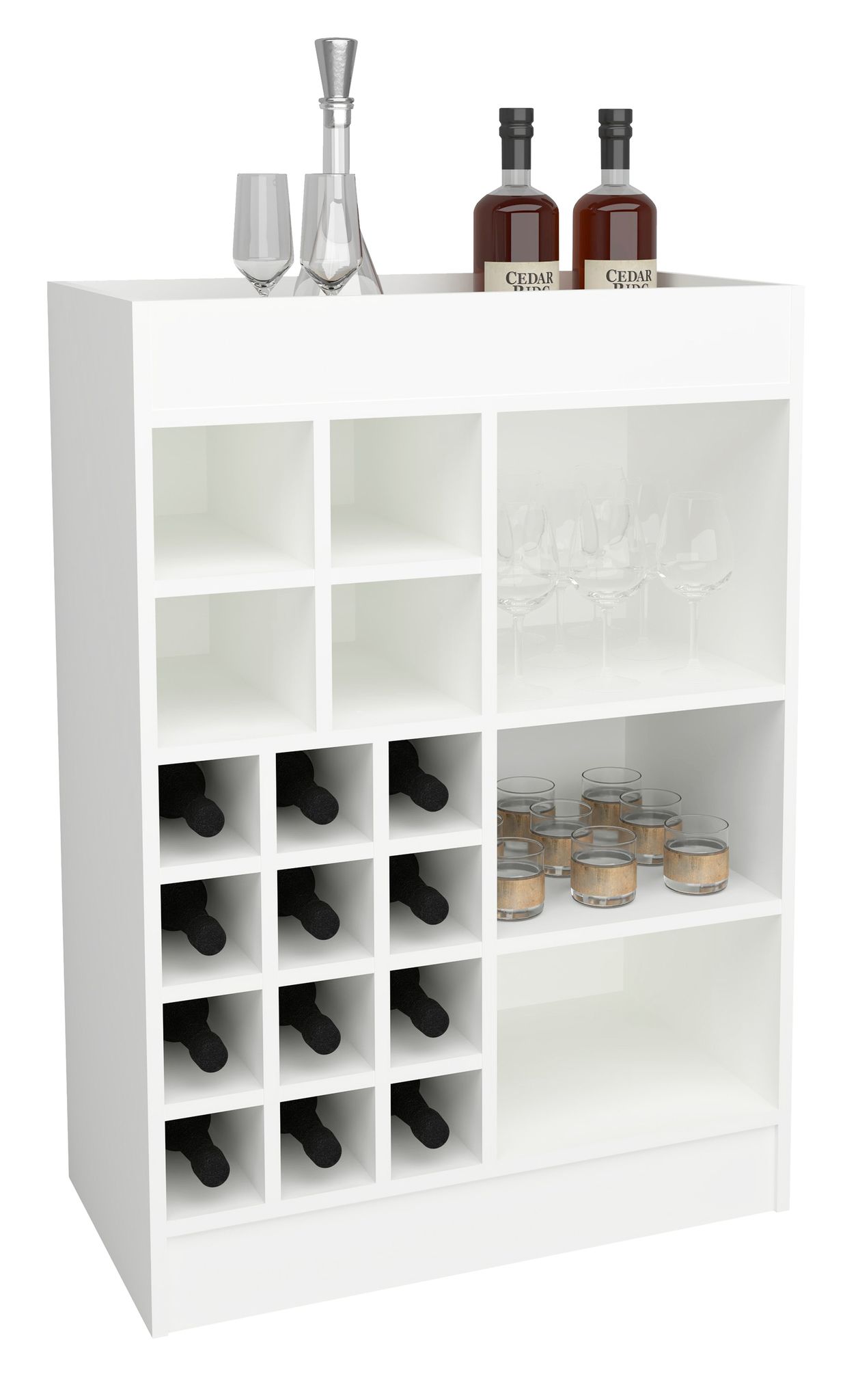 Küchenschrank Kommode Weinregal Esilo