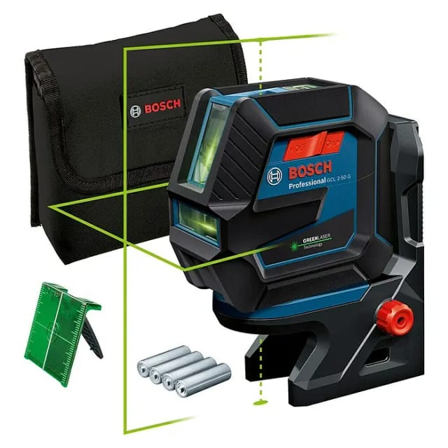Kombilaser GCL 2-50 G Professional solo, Kreuzlinienlaser