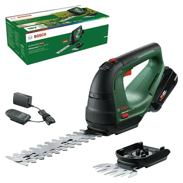 Akku-Strauch und Grasschere Advancedshear 18-10