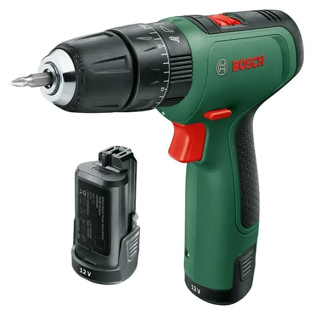 Akku-Schlagbohrschrauber EasyImpact 1200 + Bit- und Bohrer-Set