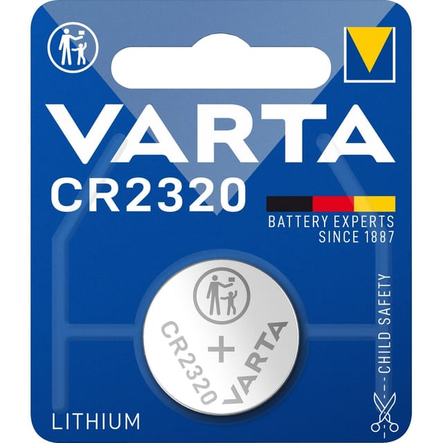 Electronics CR2320, Batterie
