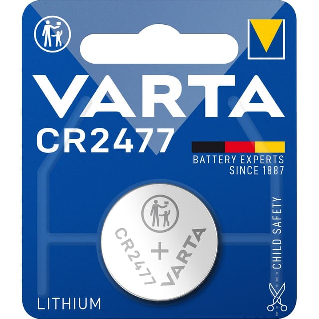 Electronics CR2477, Batterie