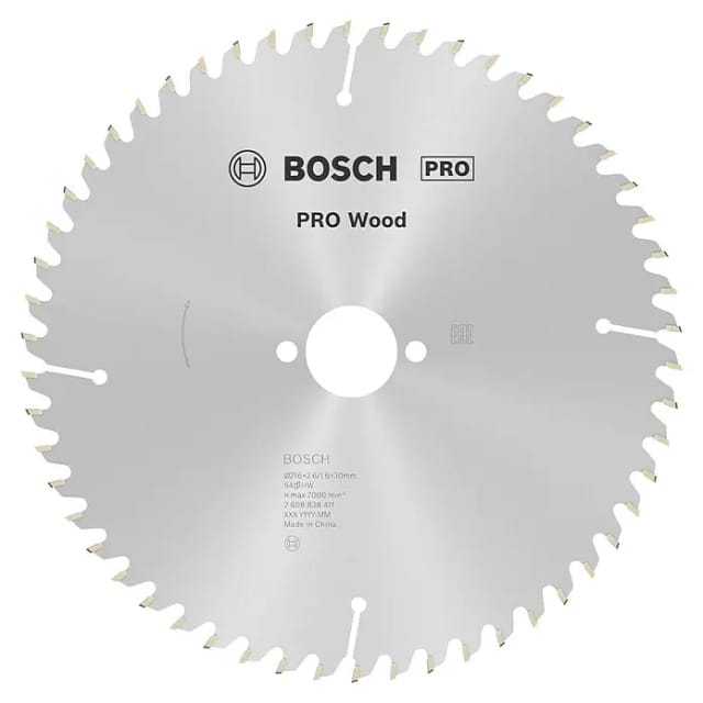 PRO Wood Kreissägeblatt, Ø 216mm, 54Z