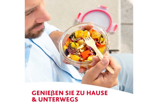 CLIP & CLOSE Glas-Frischhaltedose 0,6 Liter