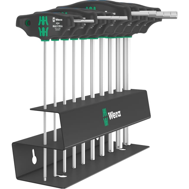 454/10 HF Set Imperial 2 Quergriff-Schraubendreher + Rack, 10-teilig