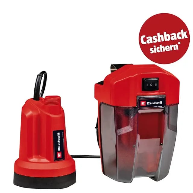 Power X-Change Akku-Klarwasserpumpe GE-SP 18 LL Li-Solo, 18Volt, Tauch- / Druckpumpe