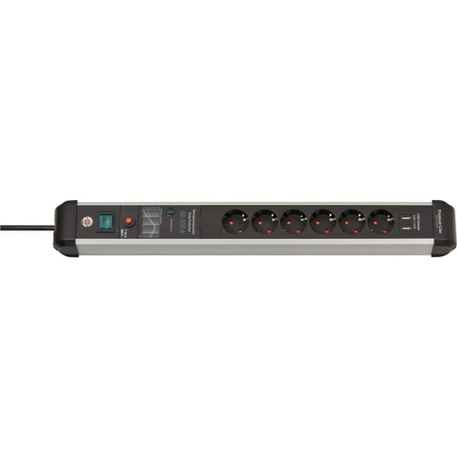 Premium-Protect-Line Steckdosenleiste 6-fach