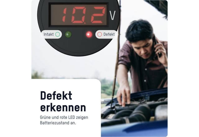 Testgerät Power Check 12/24V, Messgerät