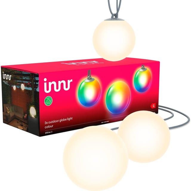 Outdoor Smart Globe Light Colour 3er-Pack, LED-Leuchte