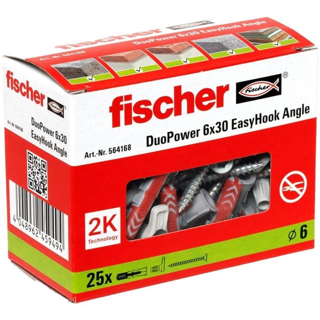EasyHook Angle DuoPower 6x30, Dübel