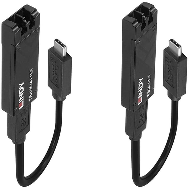 Fibre Optic USB 3.2 Typ C Extender, Verlängerungskabel