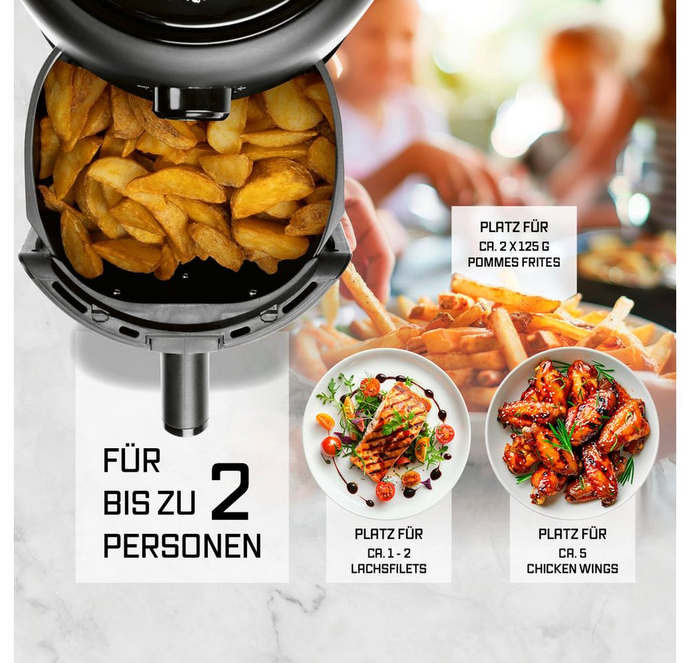 Elektrische Fritteuse Gourmetmaxx 14256 2,3 L 1000 W