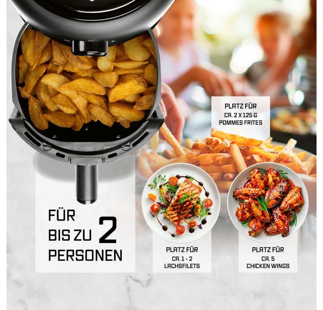 Elektrische Fritteuse Gourmetmaxx 14256 2,3 L 1000 W