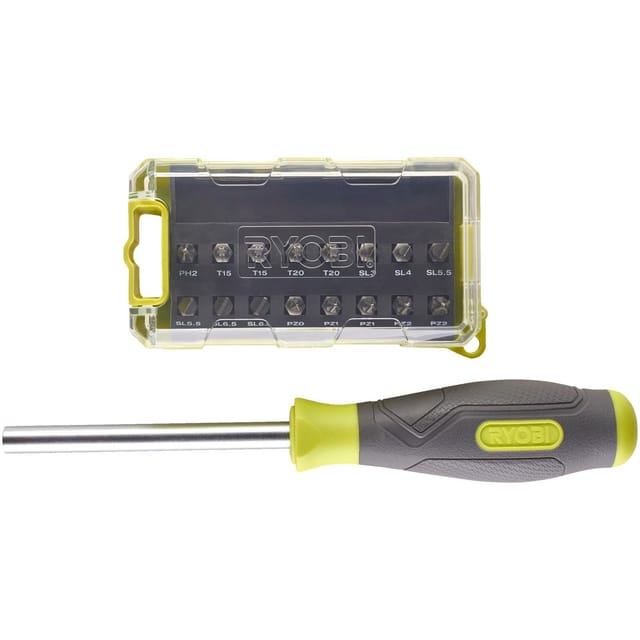 Schraubendreher RSD17PCS, mit 17-teiligem Bit-Satz