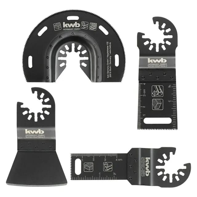 Multitool-Set 49708850, 4-teilig, Sägeblatt-Satz
