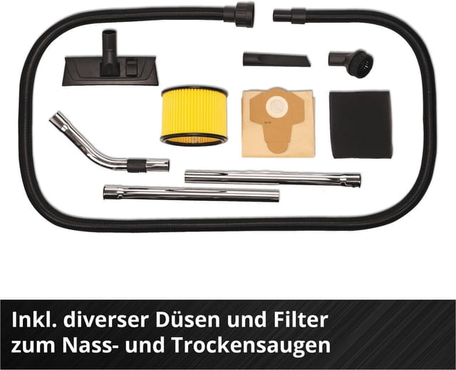 TE-VC 36/25 Li S-Solo (2x 18Volt), Nass-/Trockensauger