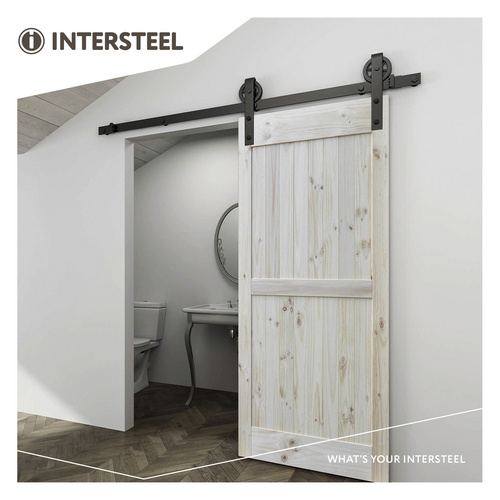 Intersteel - Schiebesyst.450121 100kg 2000mm Schwarz Hlt 38-40mm Kompletts. - 23450121 Bild 3