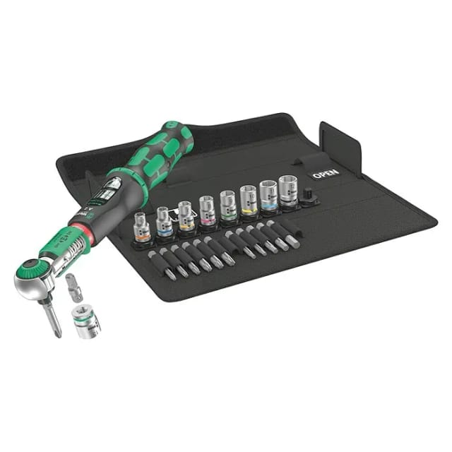 Drehmomentschlüssel Safe-Torque A2 Set 1, 23‑teilig
