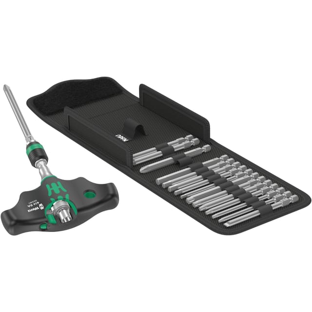 Kraftform Kompakt 400 RA Imperial Set 1, mit Ratschenfunktion, Bit-Satz