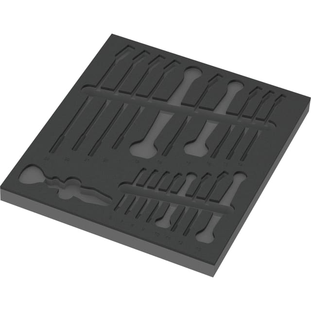 9831 Schaumstoffeinlage für 6003 Joker Set 1, leer