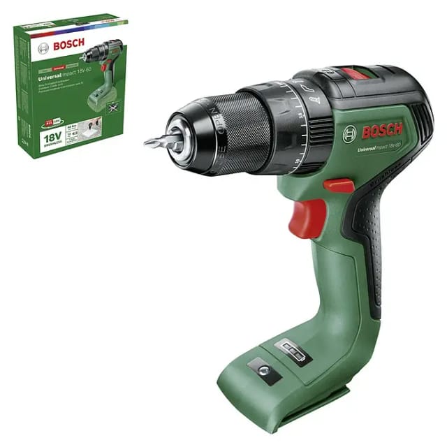 Akku-Schlagbohrschrauber UniversalImpact 18V-60 BARETOOL