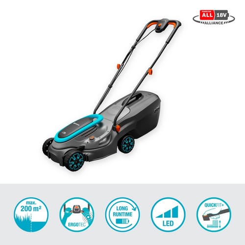 Akku-Rasenmäher PowerMax 32/18V P4A Ready-To-Use Set, 18Volt