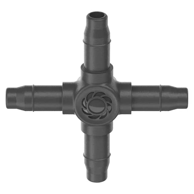 Micro-Drip-System Kreuzstück 4,6mm (3/16"), Verbindung