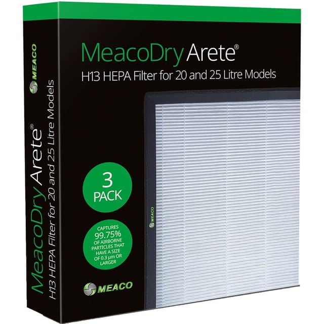 Dry Arete One H13 HEPA-Filter 20L / 25L, 3 Stück