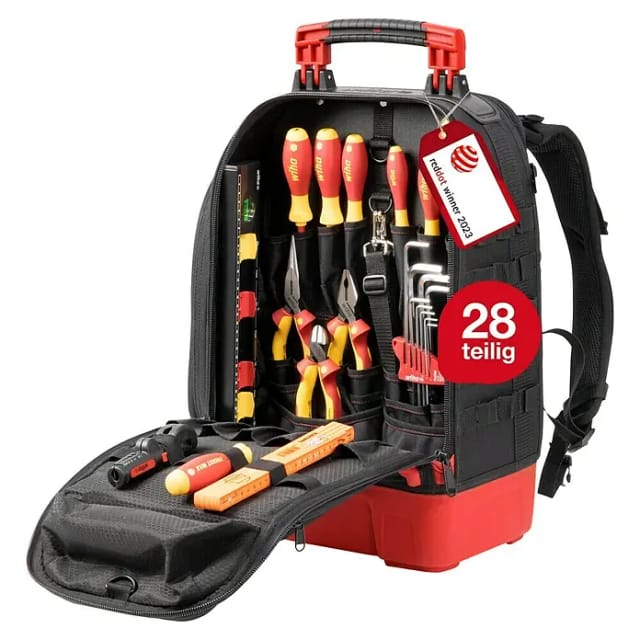 Werkzeugrucksack electric Set, Werkzeug-Set