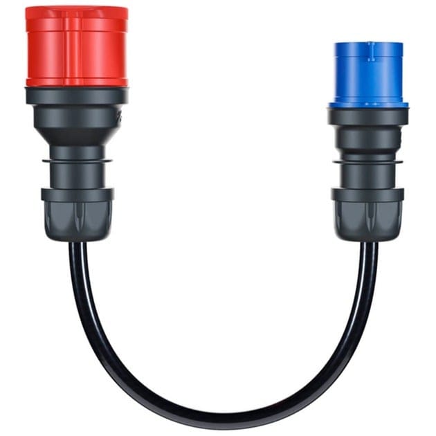 Adapter für Gemini flex 11 kW, CEE rot Drehstrom 16A > CEE blau 16A