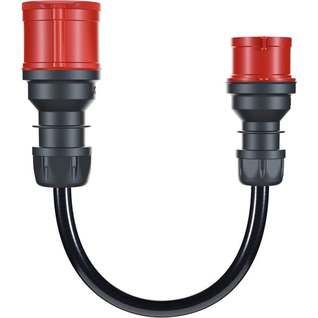 Adapter für Gemini flex 22 kW, CEE rot Drehstrom 32A > CEE rot 16A
