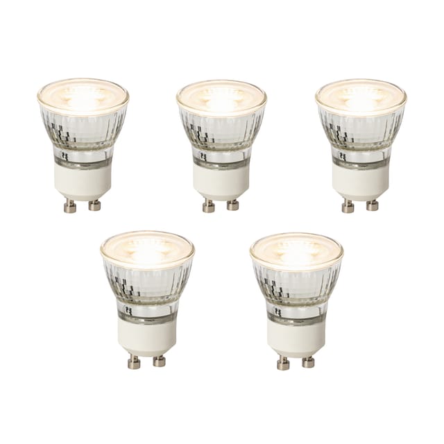 5er-set Gu10 Dimmbare Led-lampen 35mm 4w 200 Lm 2700k