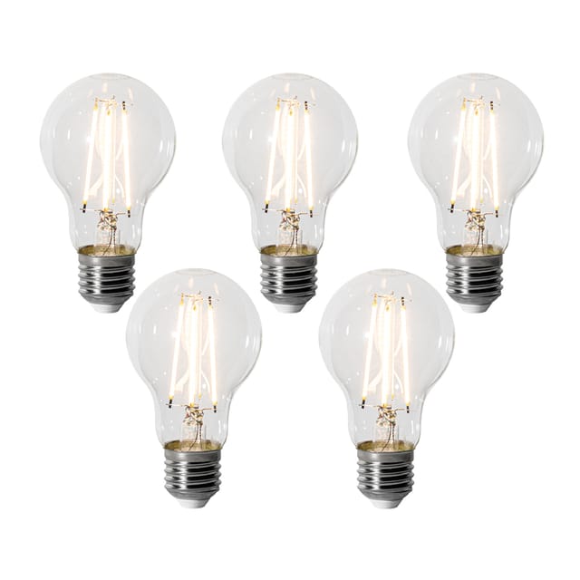 5er-set E27 Dimmbare Led-glühbirnen A60 6w 700 Lm 2200k