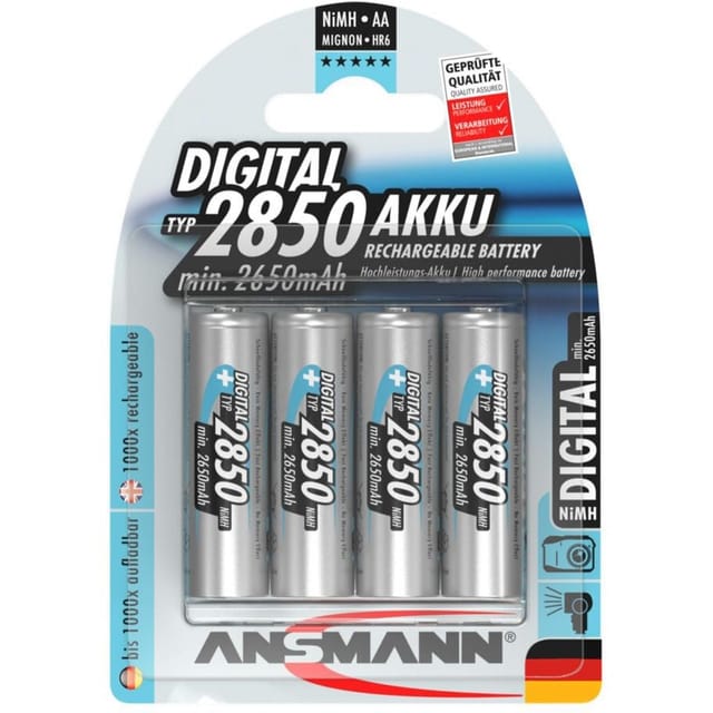 2850mAh NiMh Digital Professional, Akku