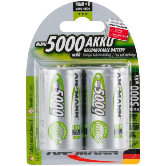 5000mAh NiMh, Akku