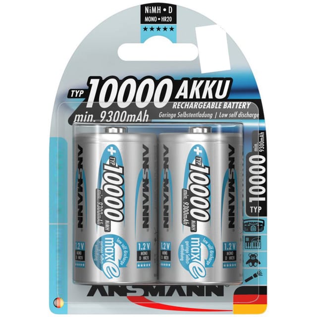 10000mAh NiMh Professional, Akku
