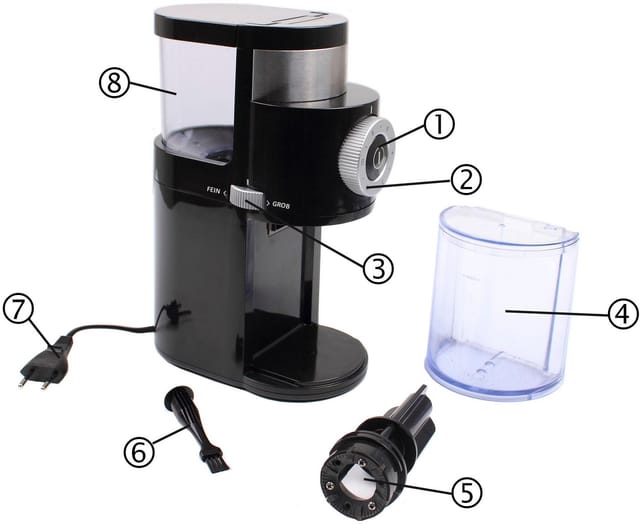 Kaffeemühle EKM 200, mit Scheibenmahlwerk