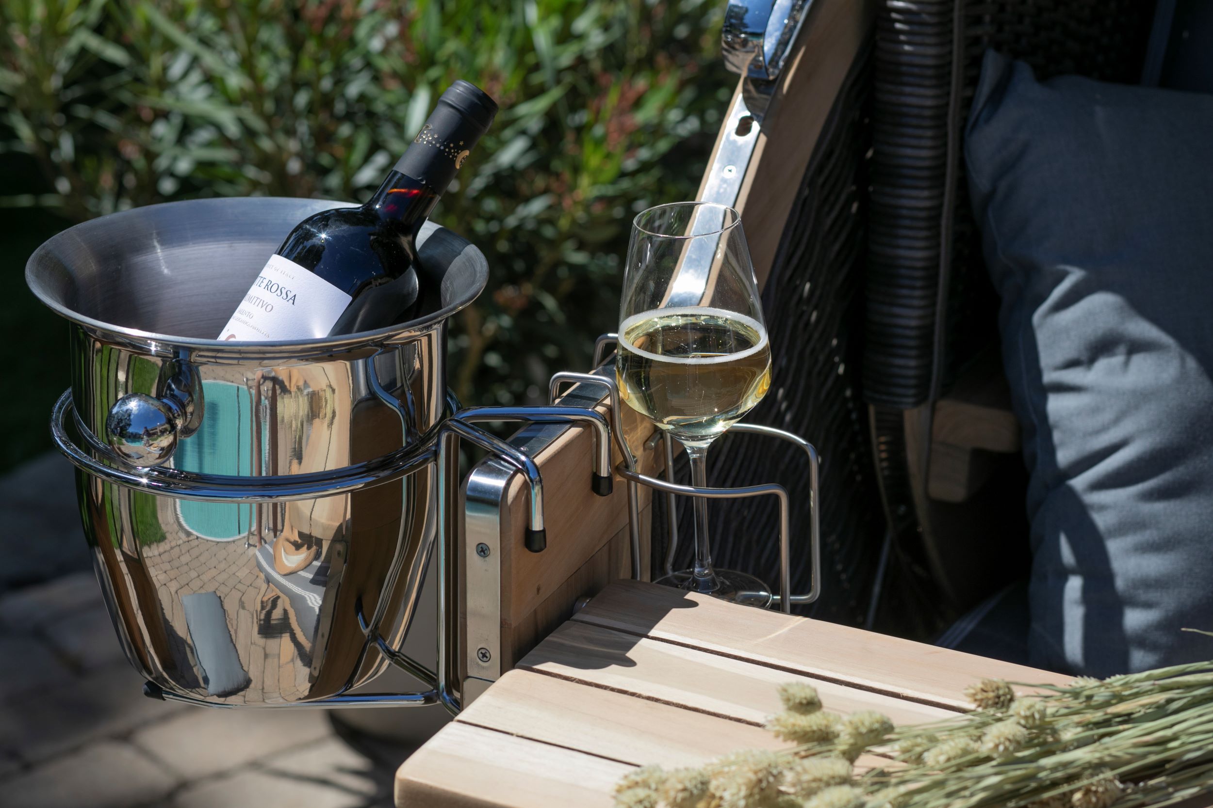 Champagnerkühler für Strandkörbe bene living Bild 2