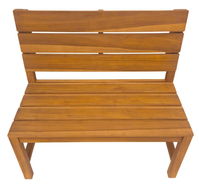 Gartenbank Lewes Teak 100 cm ohne Armlehnen