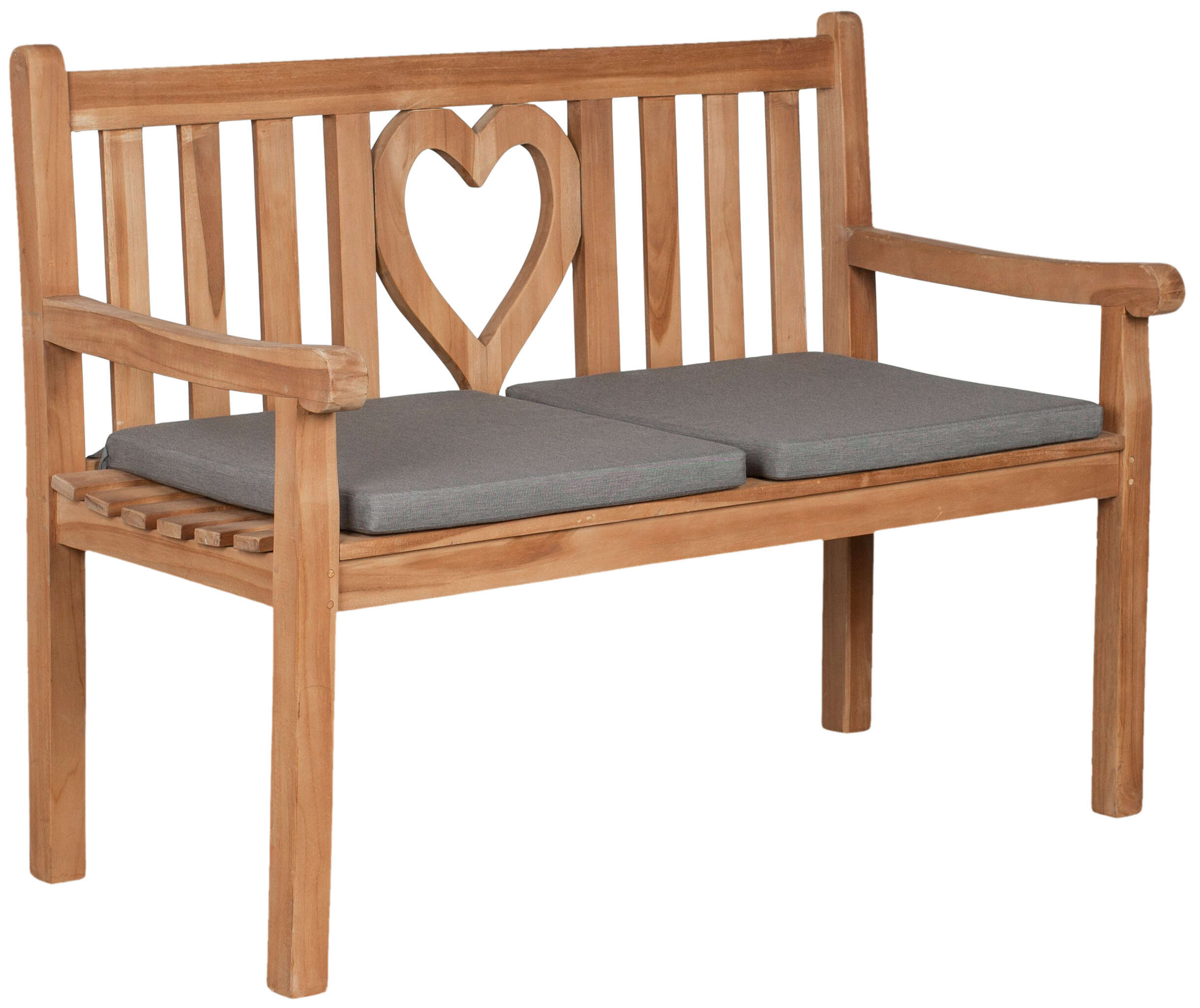 Sitzkissen 2er Set uni grey ca. 50 x 50 cm Bild 3