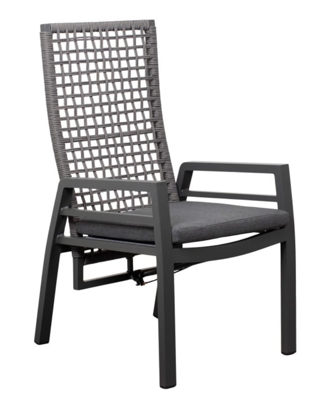 Gartenmöbelset Relaxsessel Lucena mit Tisch Malaga 200 x 90 cm